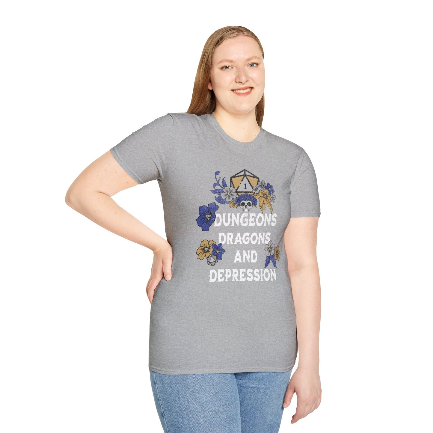 Dungeons Dragons Depression T-Shirt