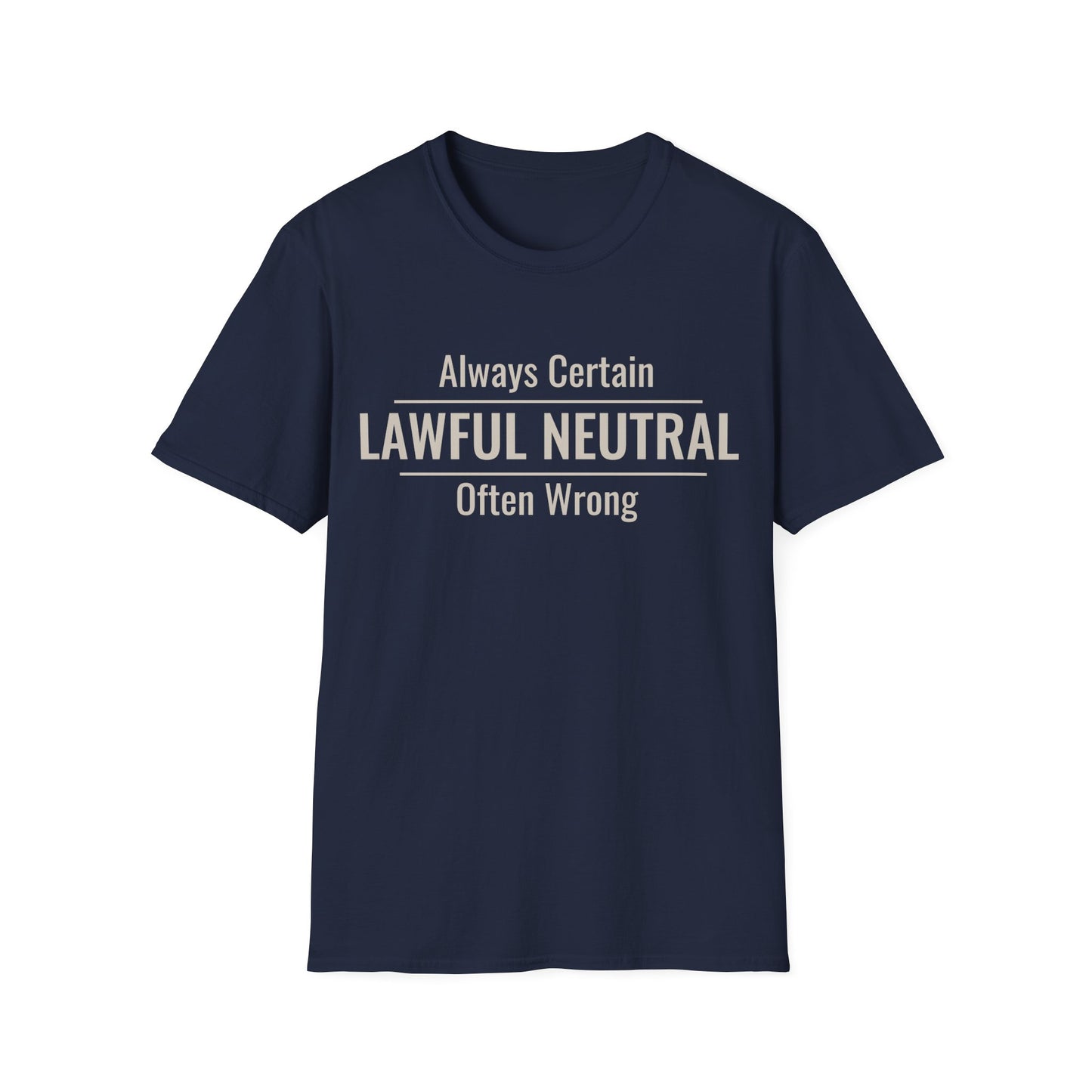 Lawful Neutral Tee