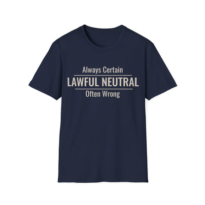 Lawful Neutral Tee