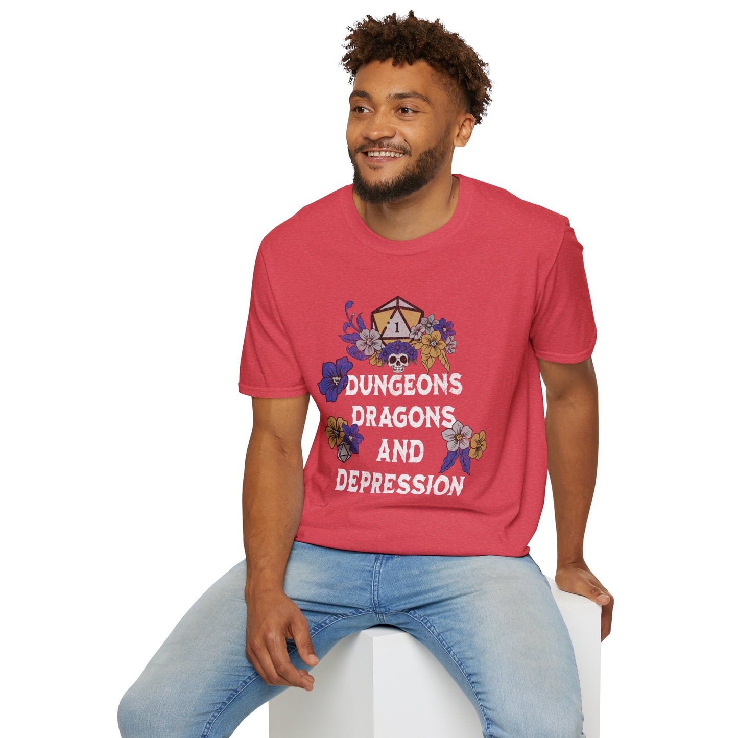 Dungeons Dragons Depression T-Shirt