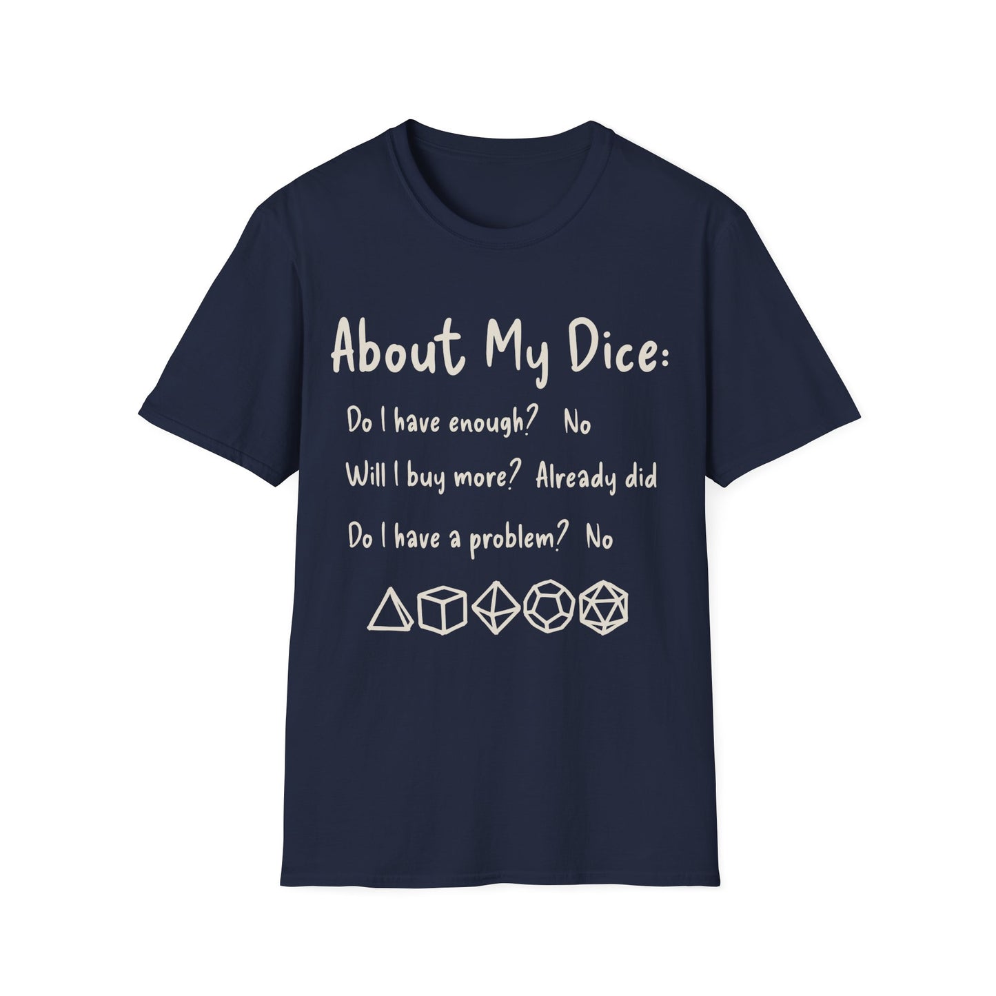 About My Dice Tee