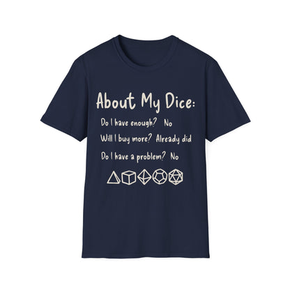 About My Dice Tee
