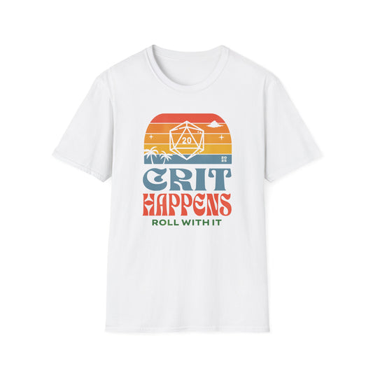 Crit Happens Retro T-Shirt