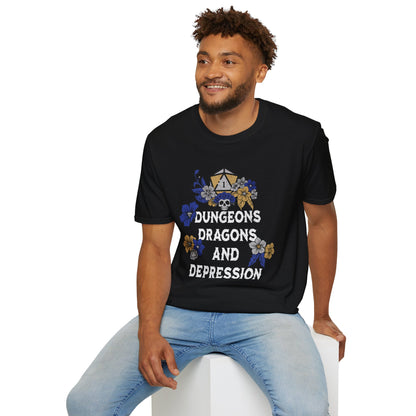 Dungeons Dragons Depression T-Shirt