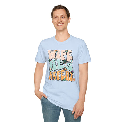 Wipe Res Repeat Color T-Shirt