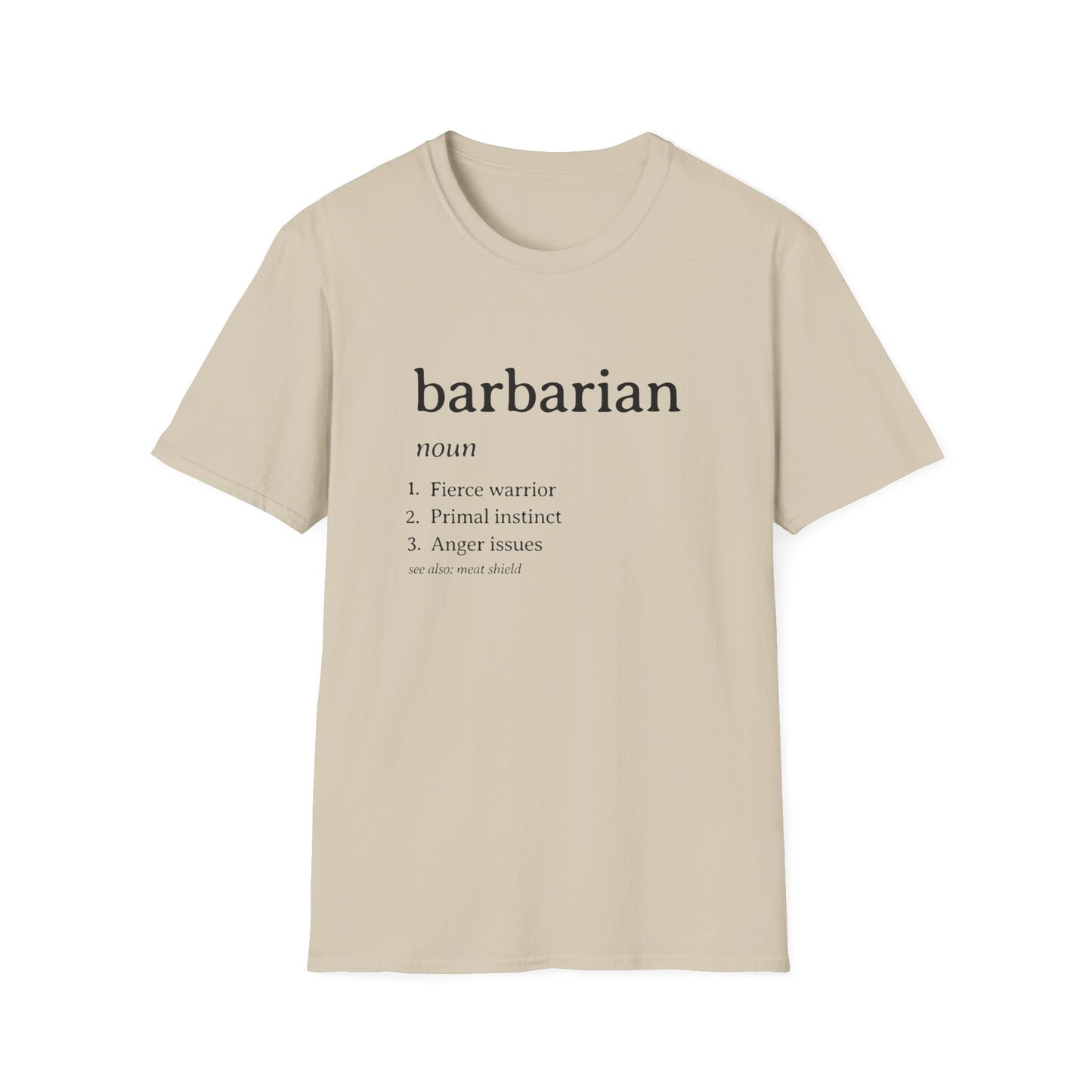 Barbarian Definitions T-Shirt