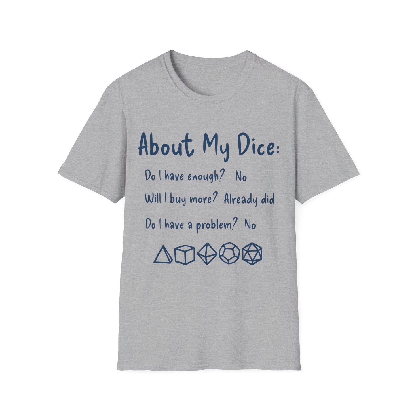 About My Dice Tee
