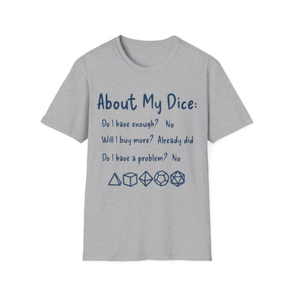 About My Dice Tee