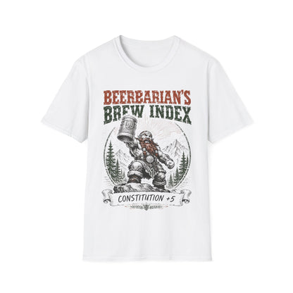 Beerbarian Brew Index Tee