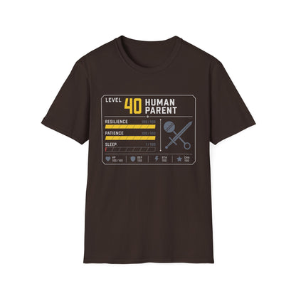 LVL 40 Human Parent Tee