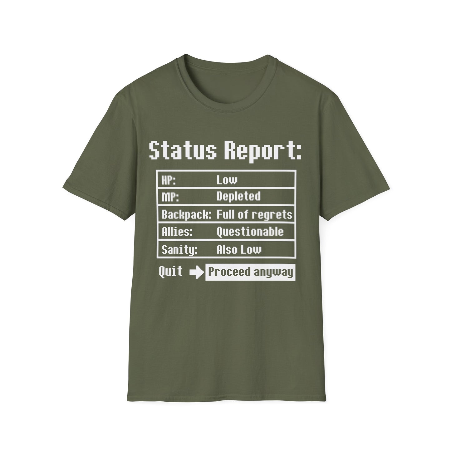 Status Report Tee