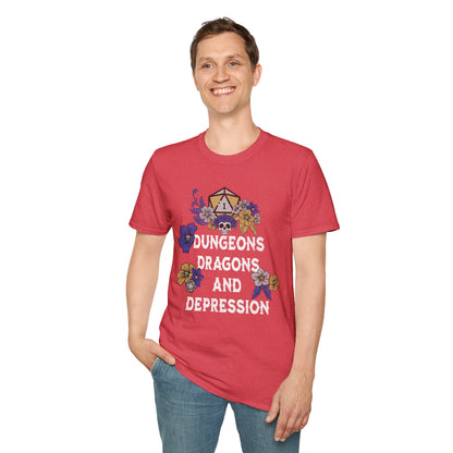 Dungeons Dragons Depression T-Shirt