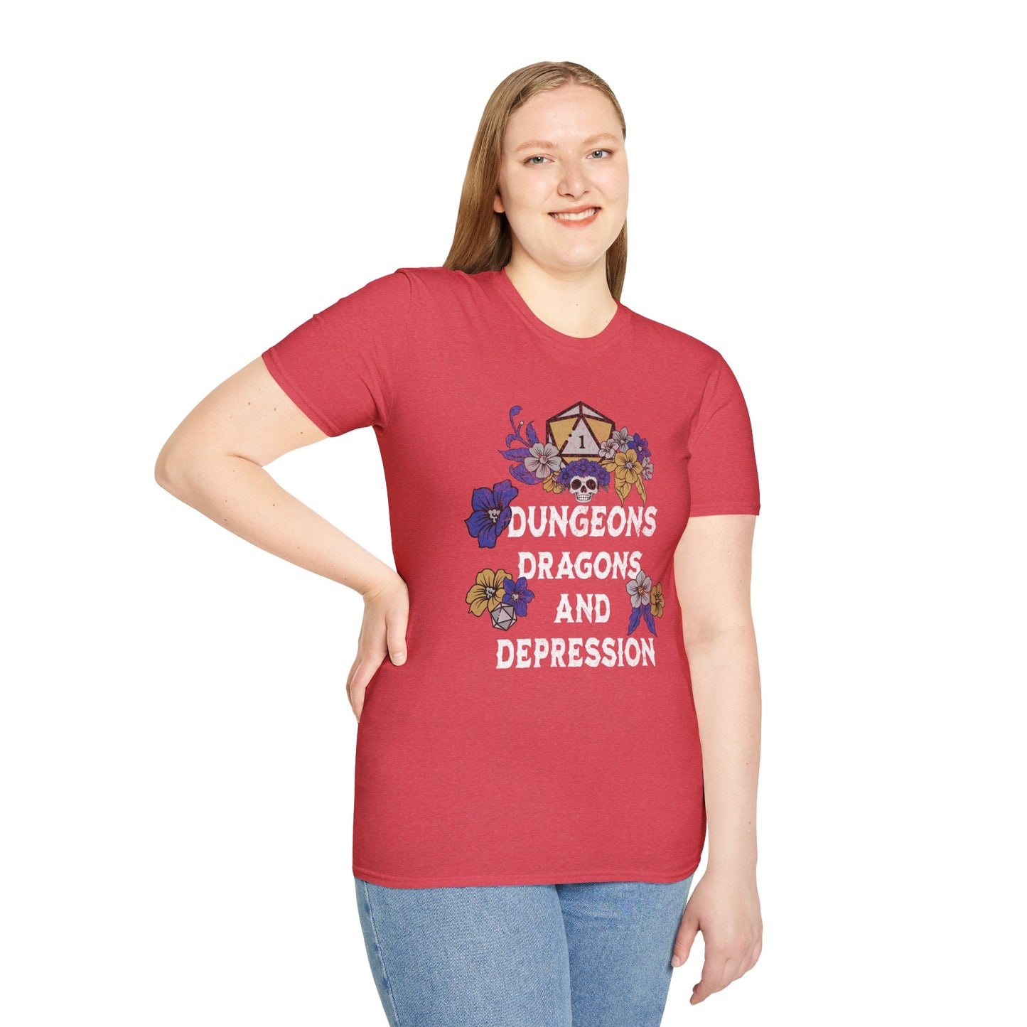 Dungeons Dragons Depression T-Shirt