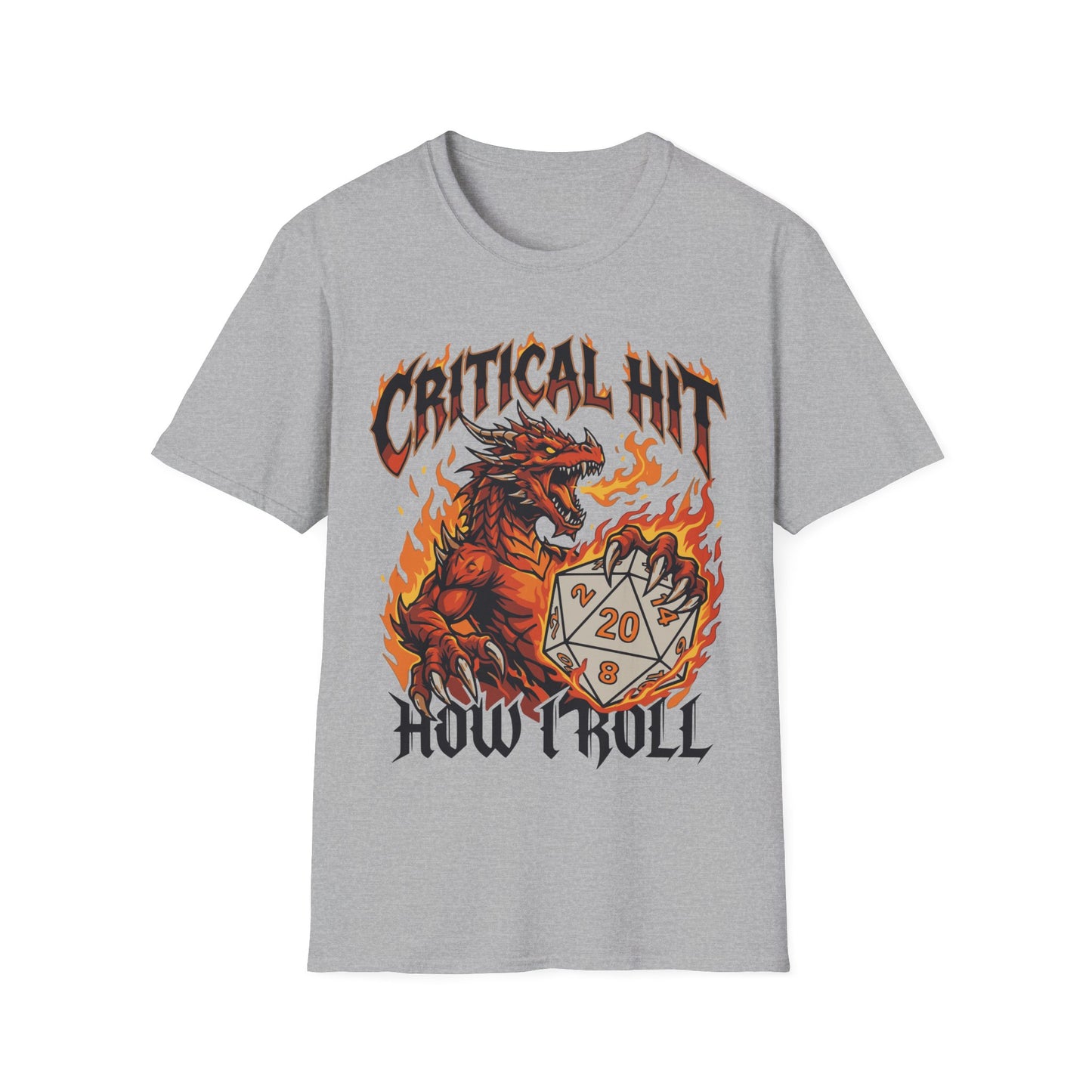 Critical Hit Dragon Tee