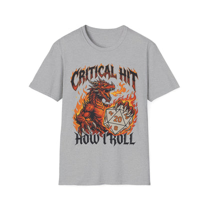 Critical Hit Dragon Tee