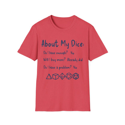 About My Dice Tee