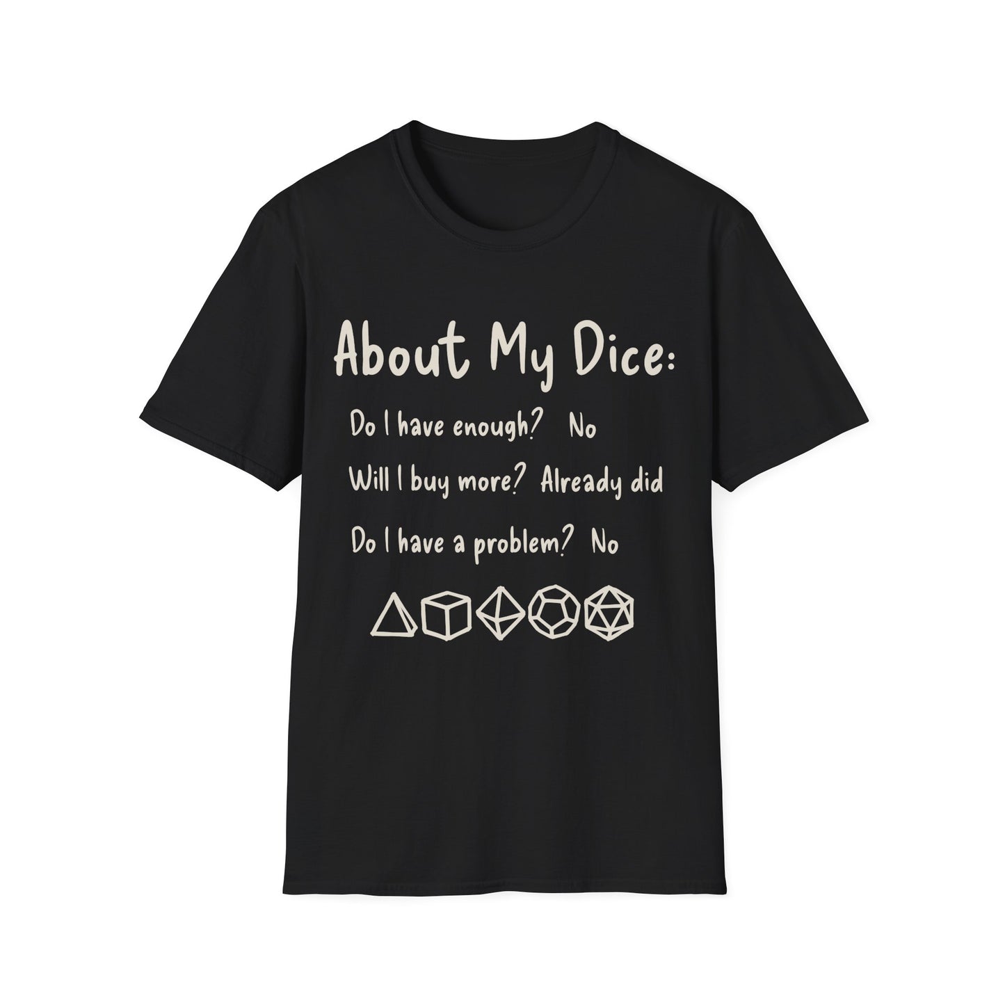 About My Dice Tee