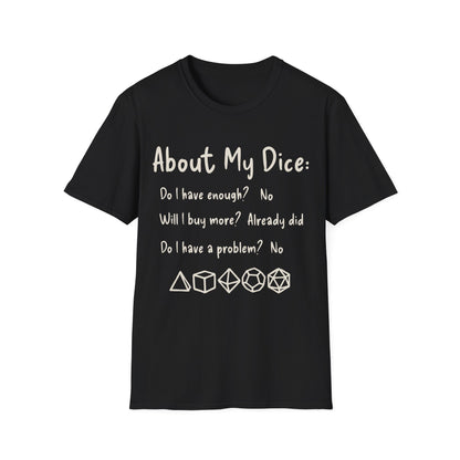 About My Dice Tee