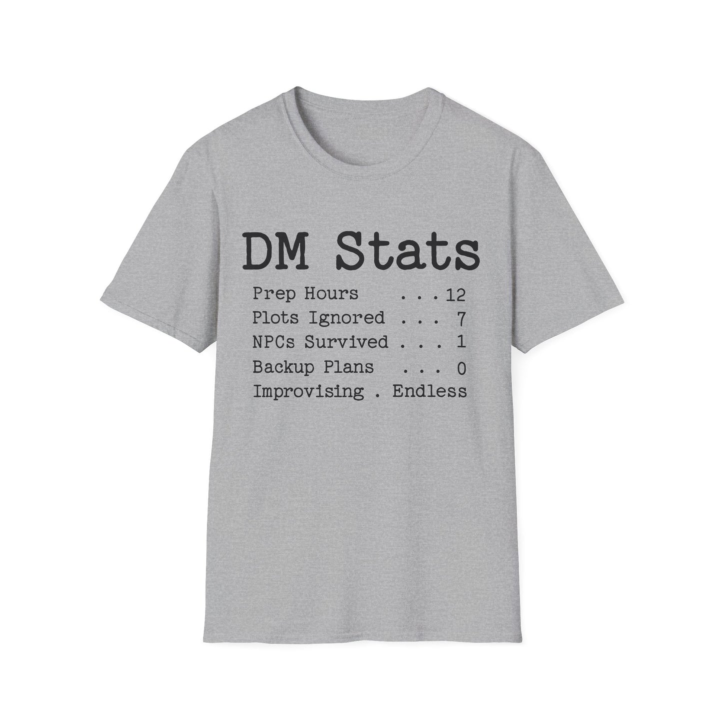 DM Stats Tee