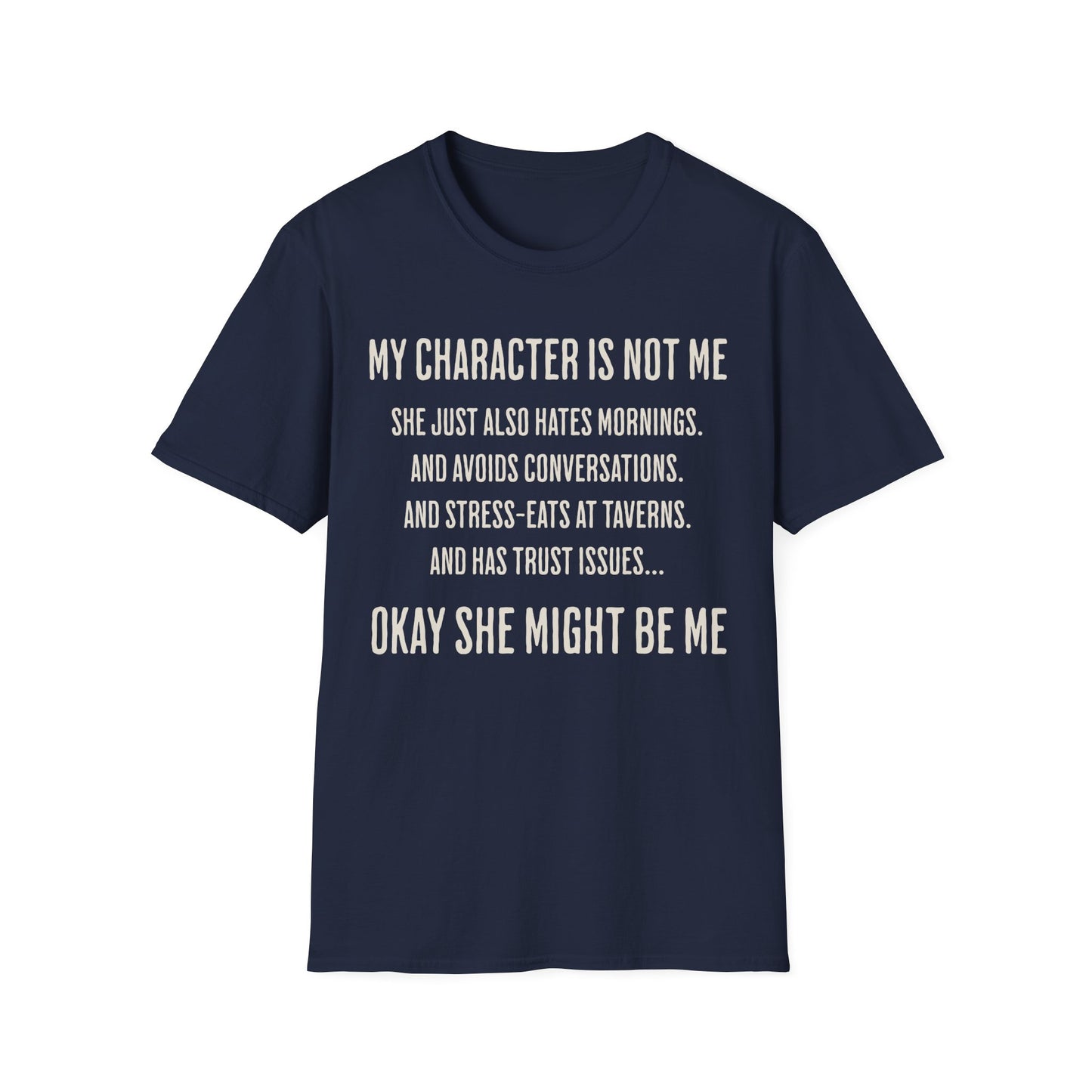 Character Not Me Tee