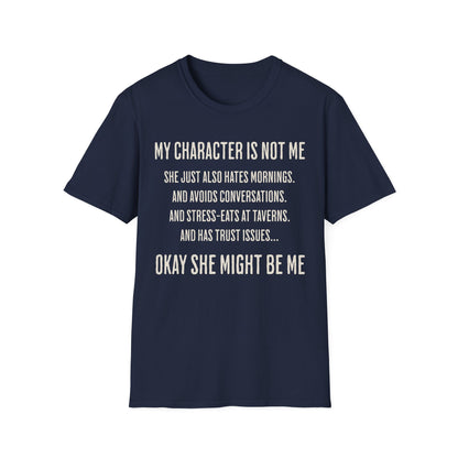 Character Not Me Tee