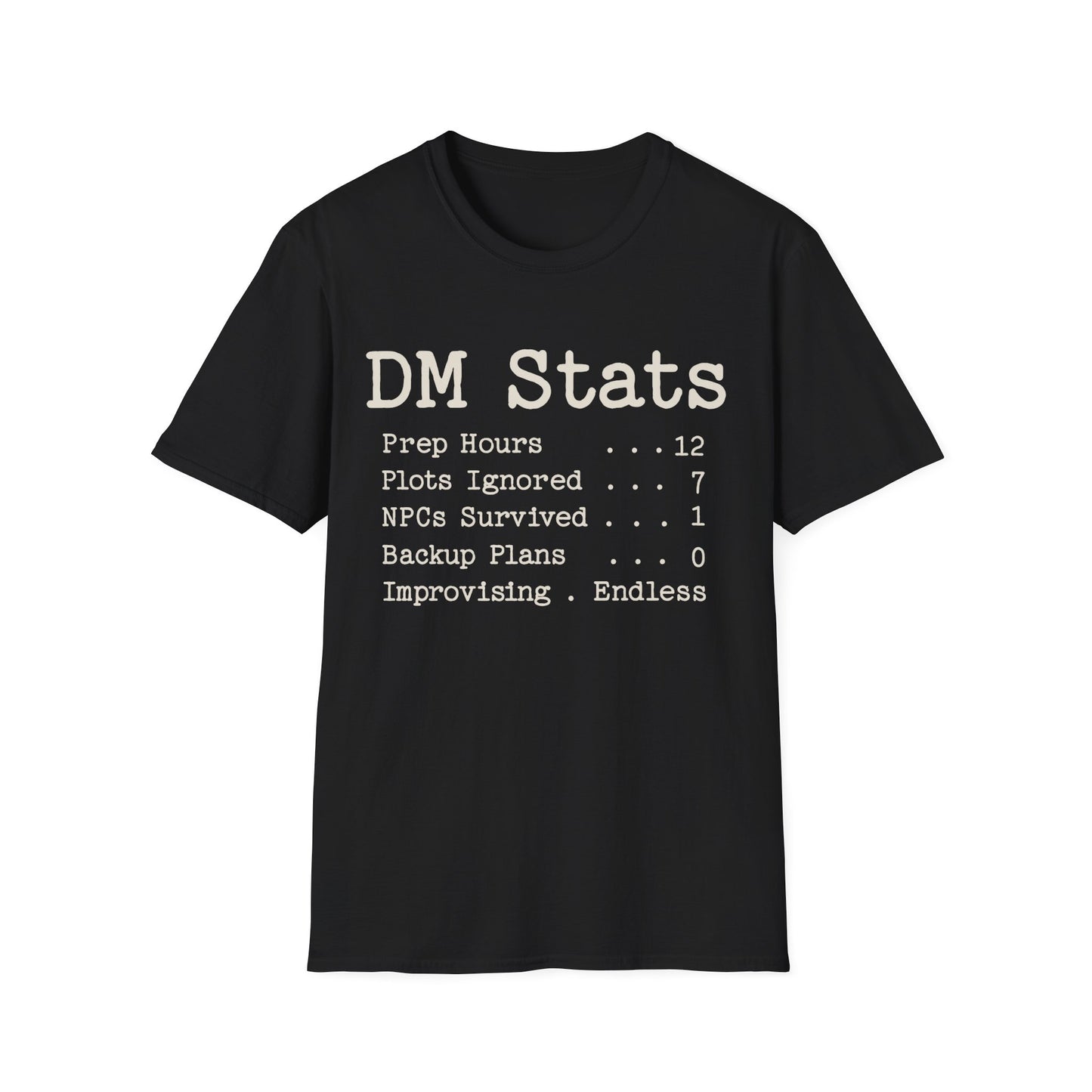 DM Stats Tee