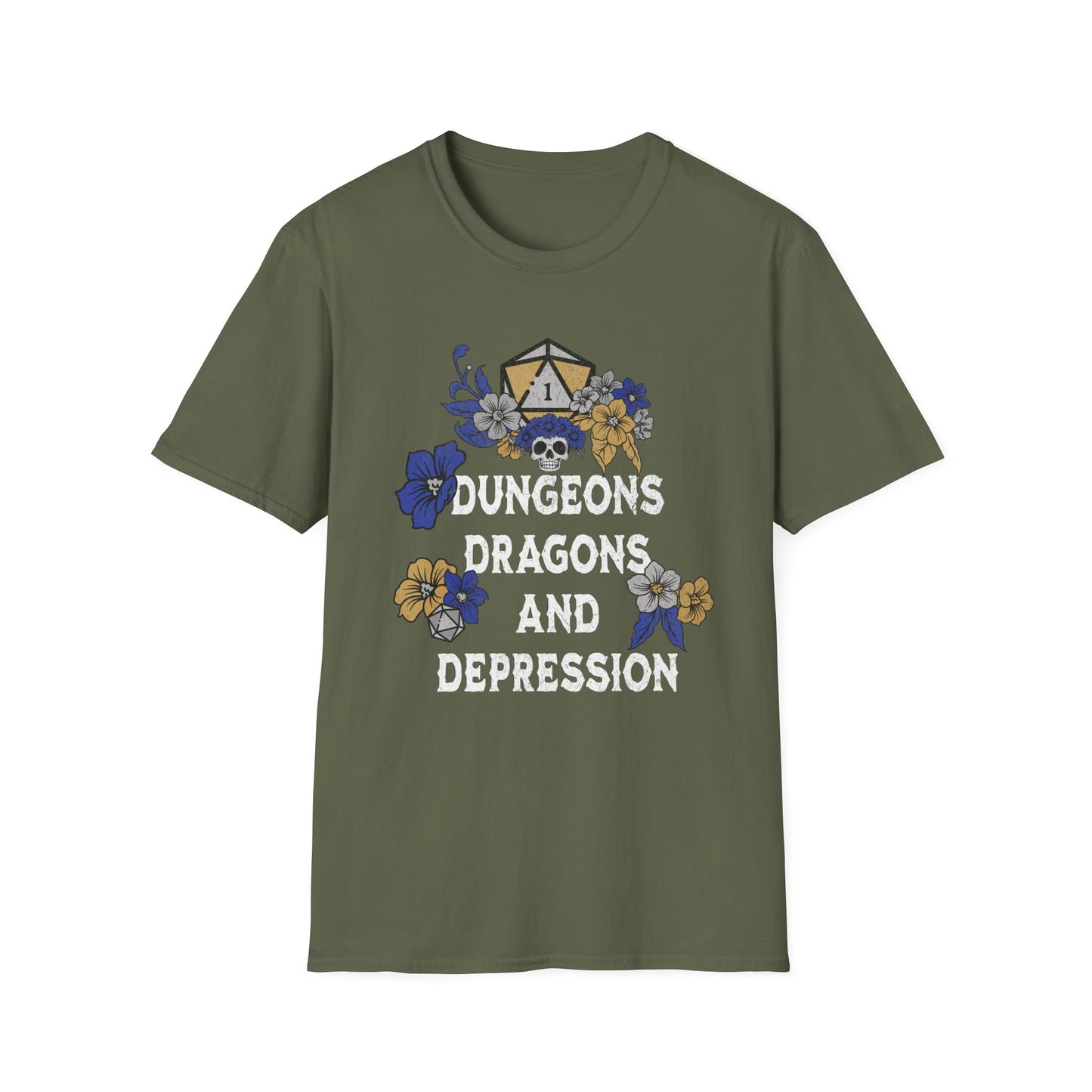 Dungeons Dragons Depression T-Shirt