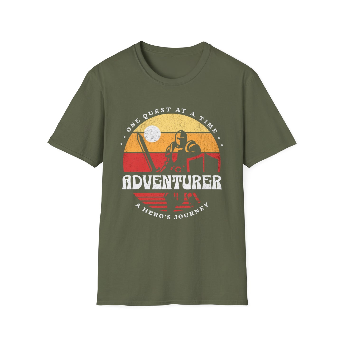 Warrior Adventurer Sunset T-Shirt