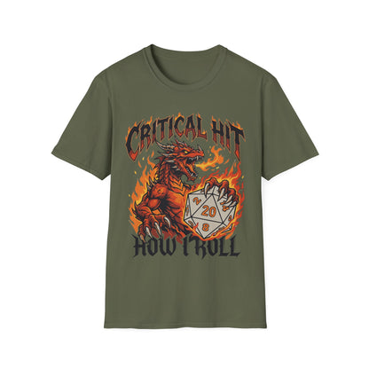 Critical Hit Dragon Tee