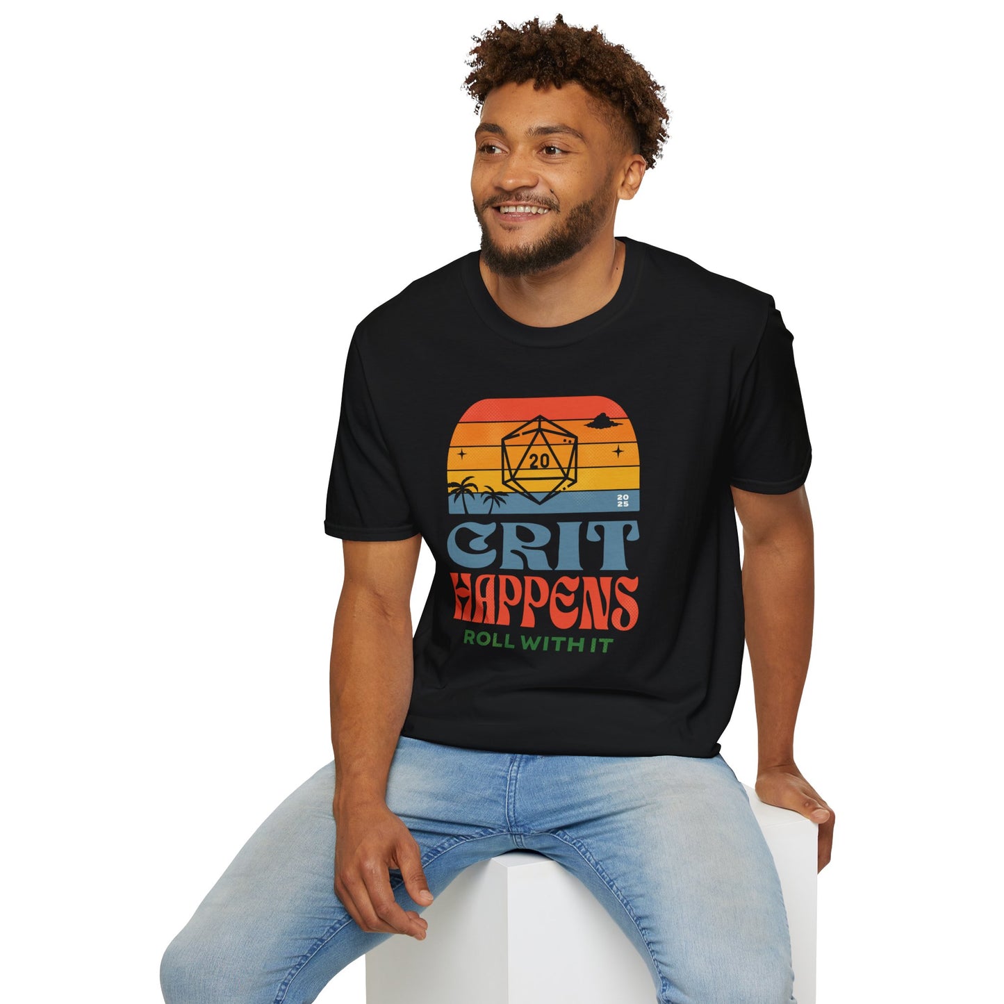 Crit Happens Retro T-Shirt