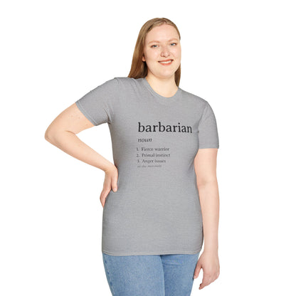 Barbarian Definitions T-Shirt