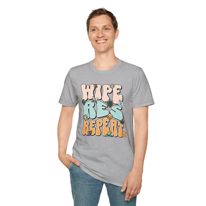 Wipe Res Repeat Color T-Shirt