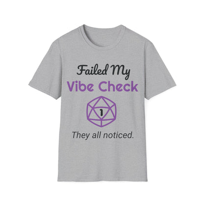 Failed Vibe Check Tee