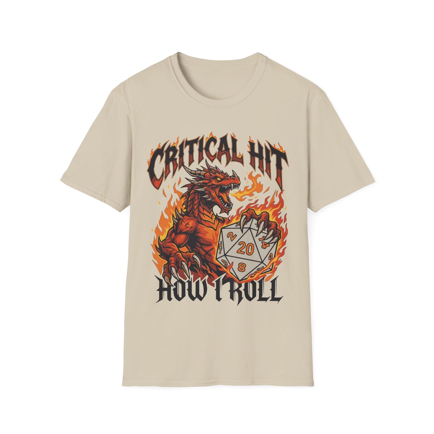 Critical Hit Dragon Tee