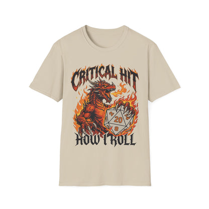 Critical Hit Dragon Tee
