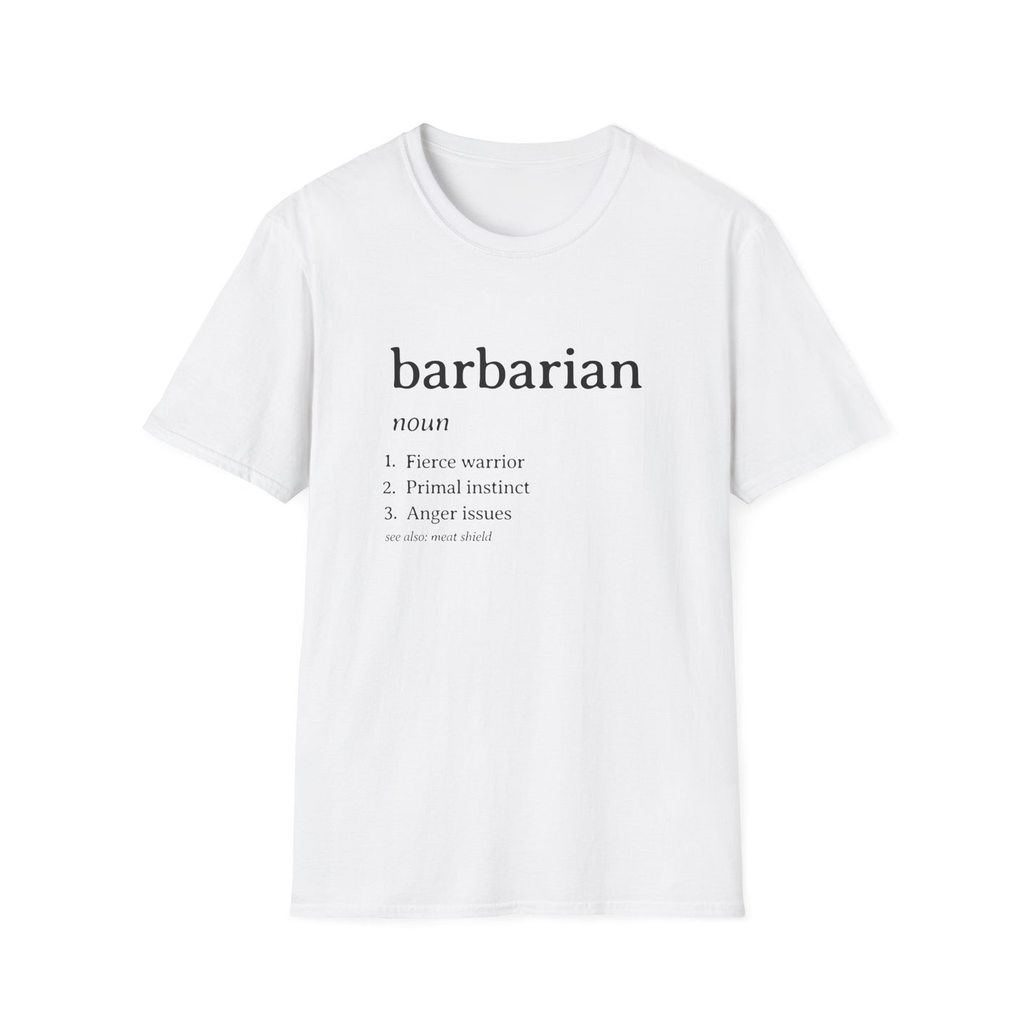 Barbarian Definitions T-Shirt