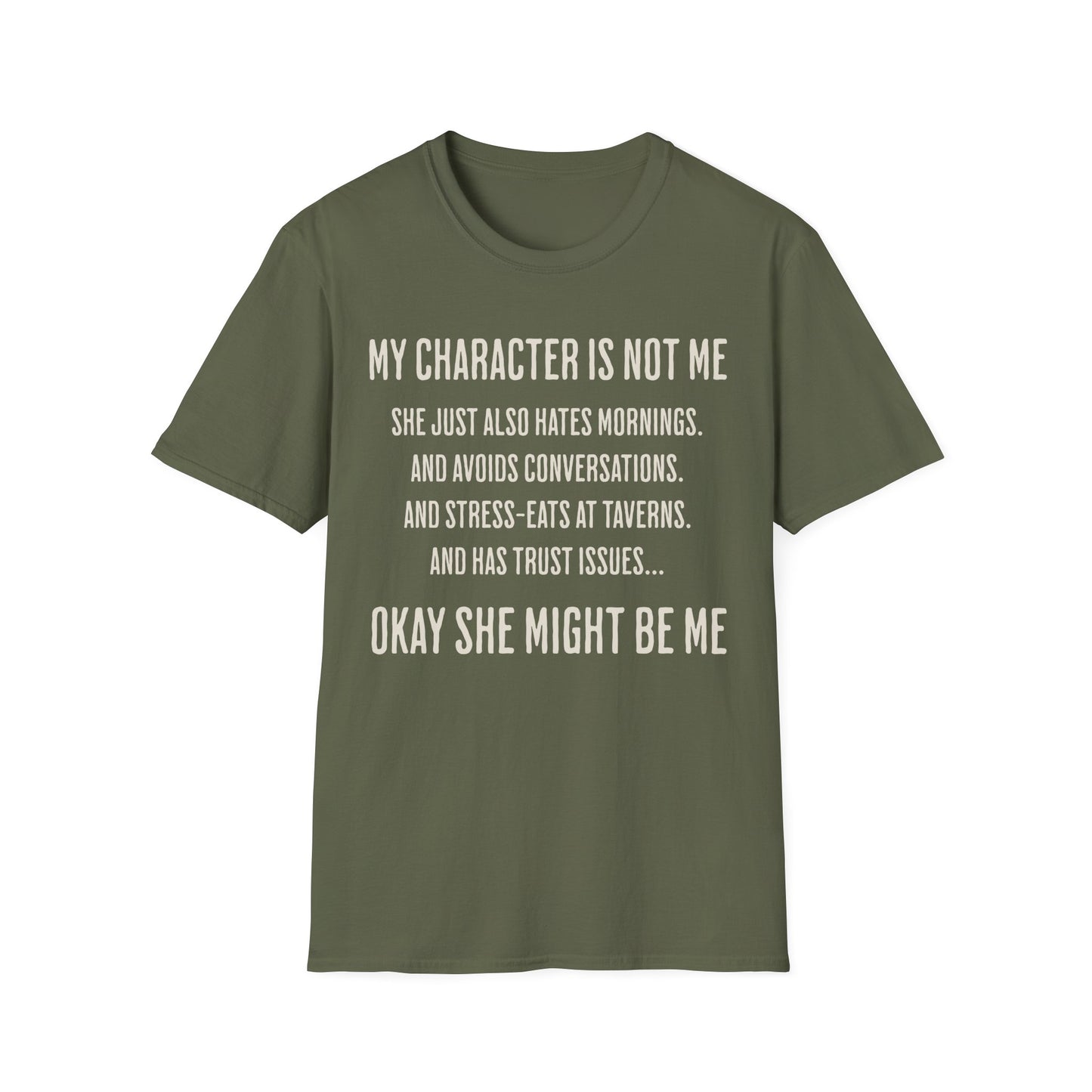 Character Not Me Tee
