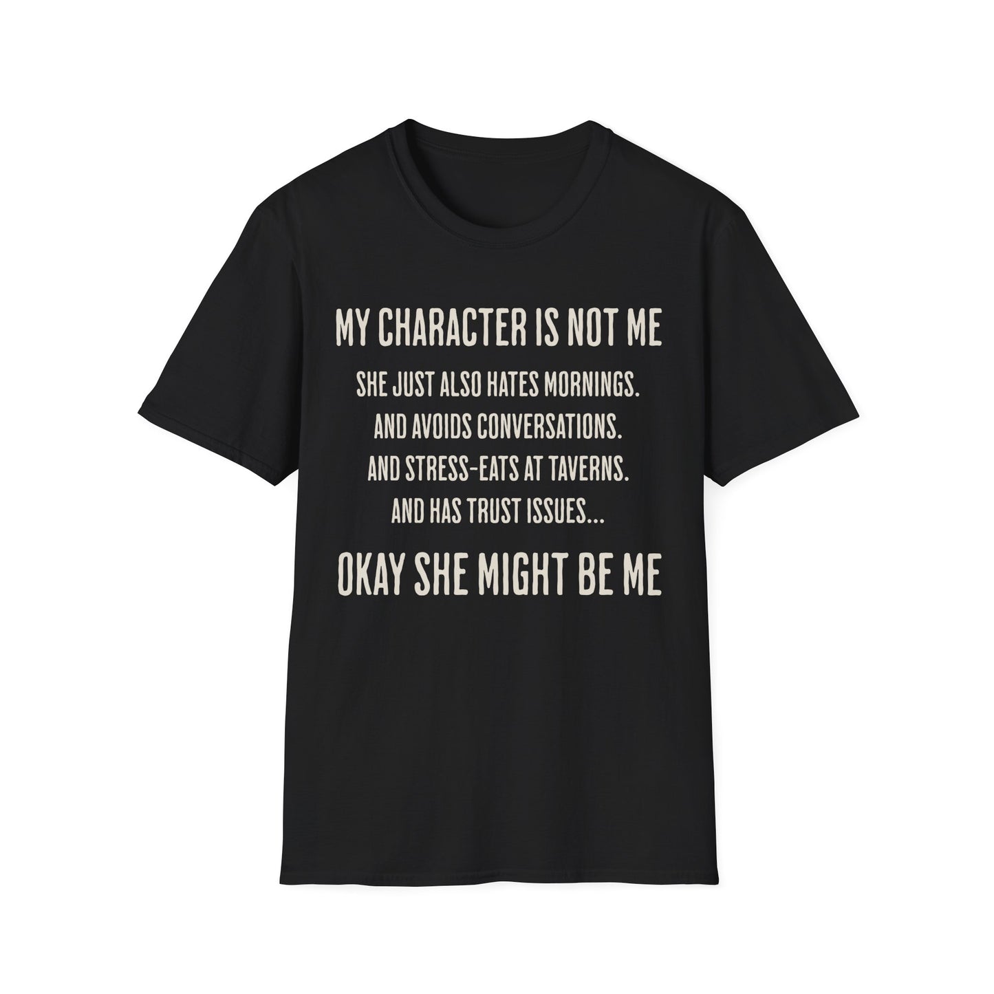 Character Not Me Tee