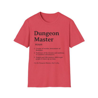 Dungeon Master Definition Tee