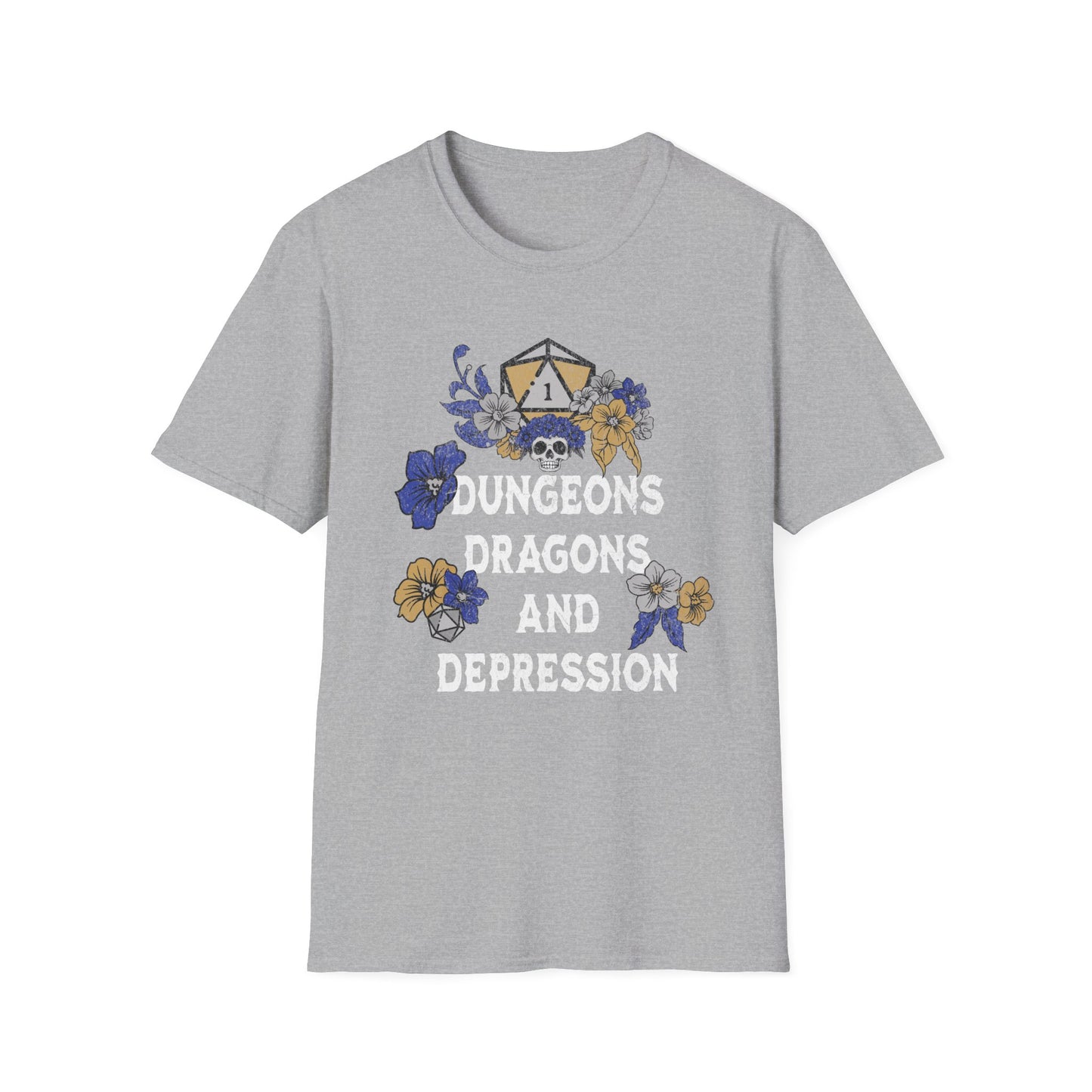 Dungeons Dragons Depression T-Shirt