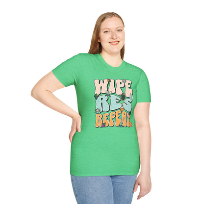 Wipe Res Repeat Color T-Shirt