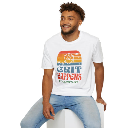 Crit Happens Retro T-Shirt