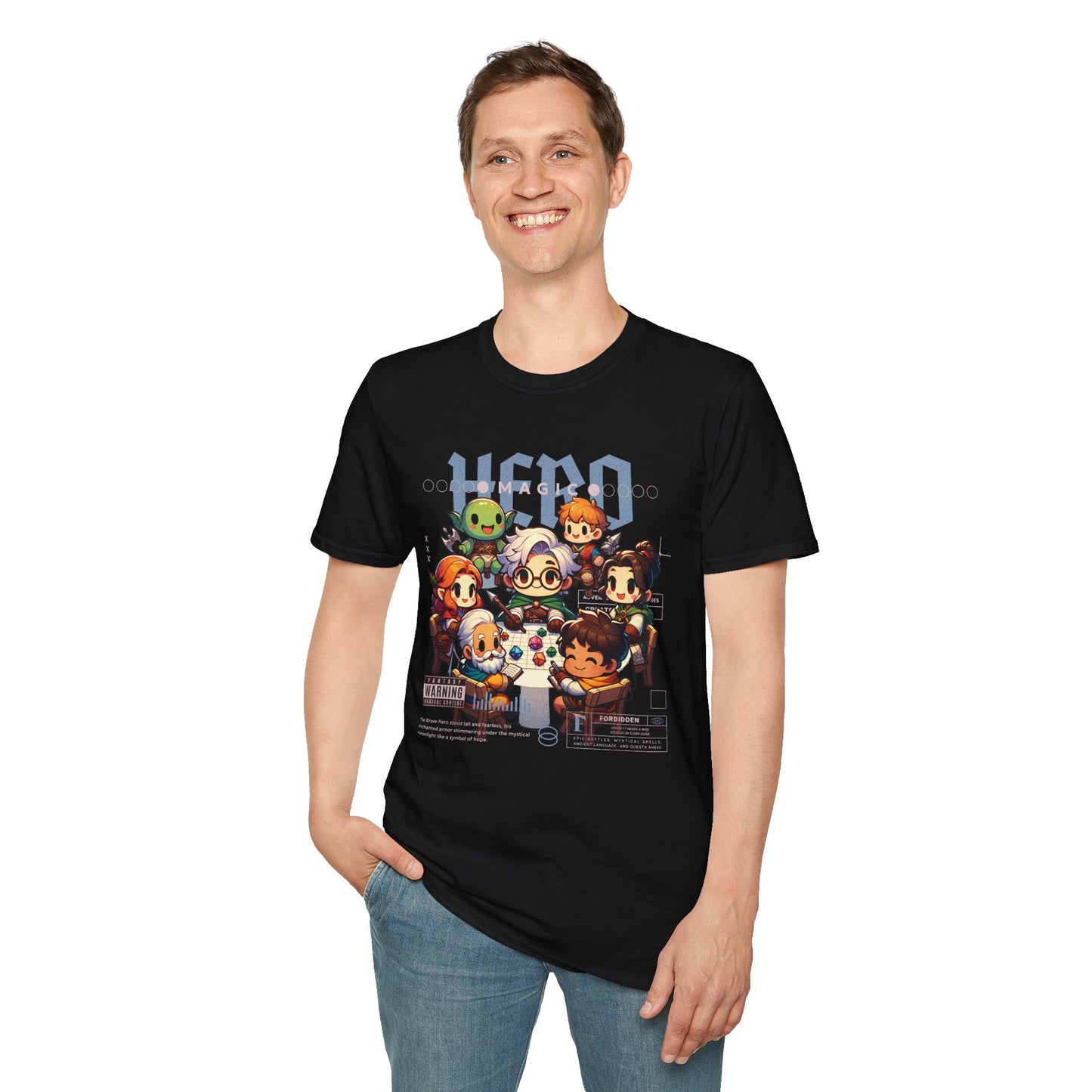 Hero DnD Party T-Shirt