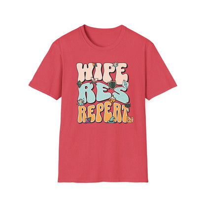 Wipe Res Repeat Color T-Shirt