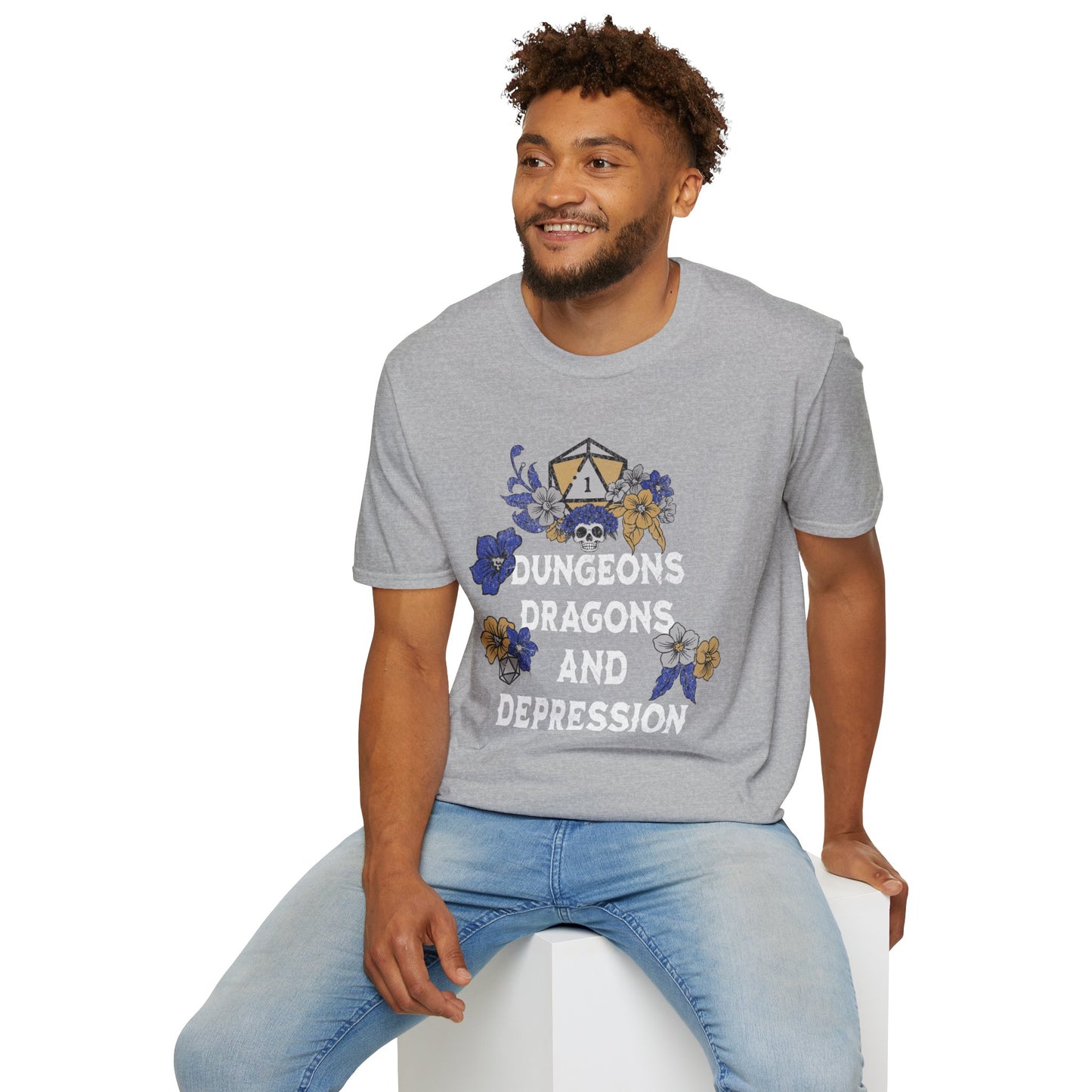 Dungeons Dragons Depression T-Shirt