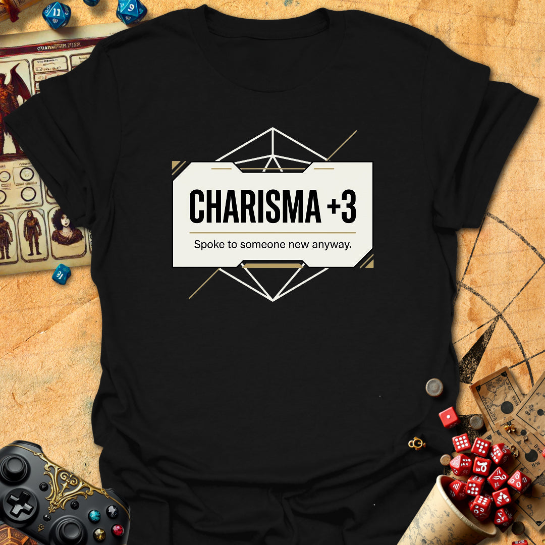 Charisma +3 Tee