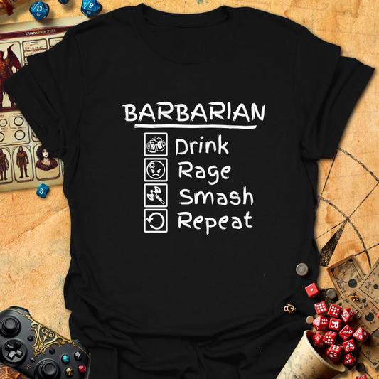 Barbarian Smash Repeat Tee