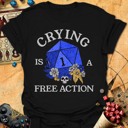 Crying Free Action Tee
