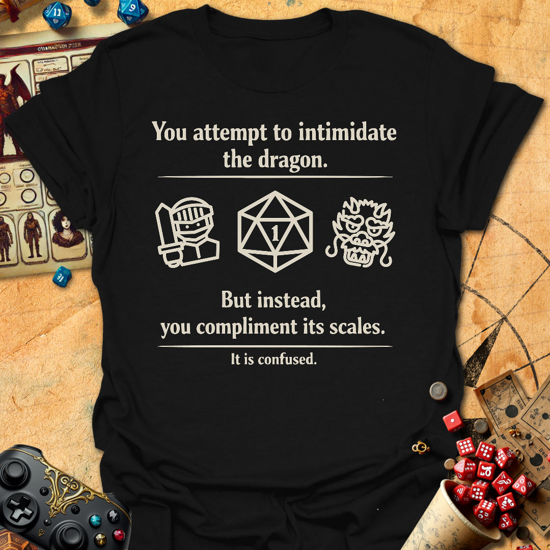 Intimidate Dragon fail Tee