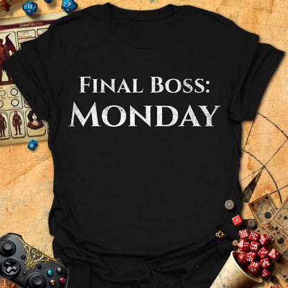 Final Boss Monday Tee